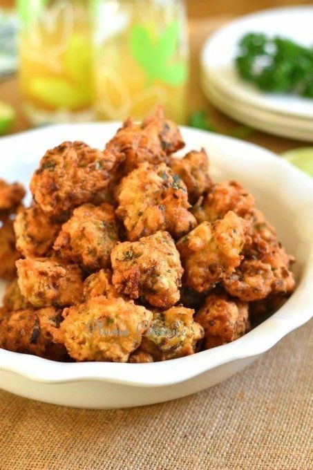 Accras de légumes par 6